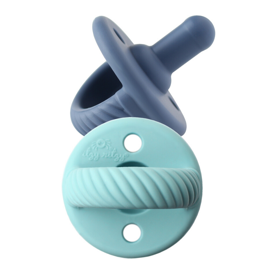 Sweetie Soother™ Pacifier Sets (2-pack): 6-18M Succulent + Agave