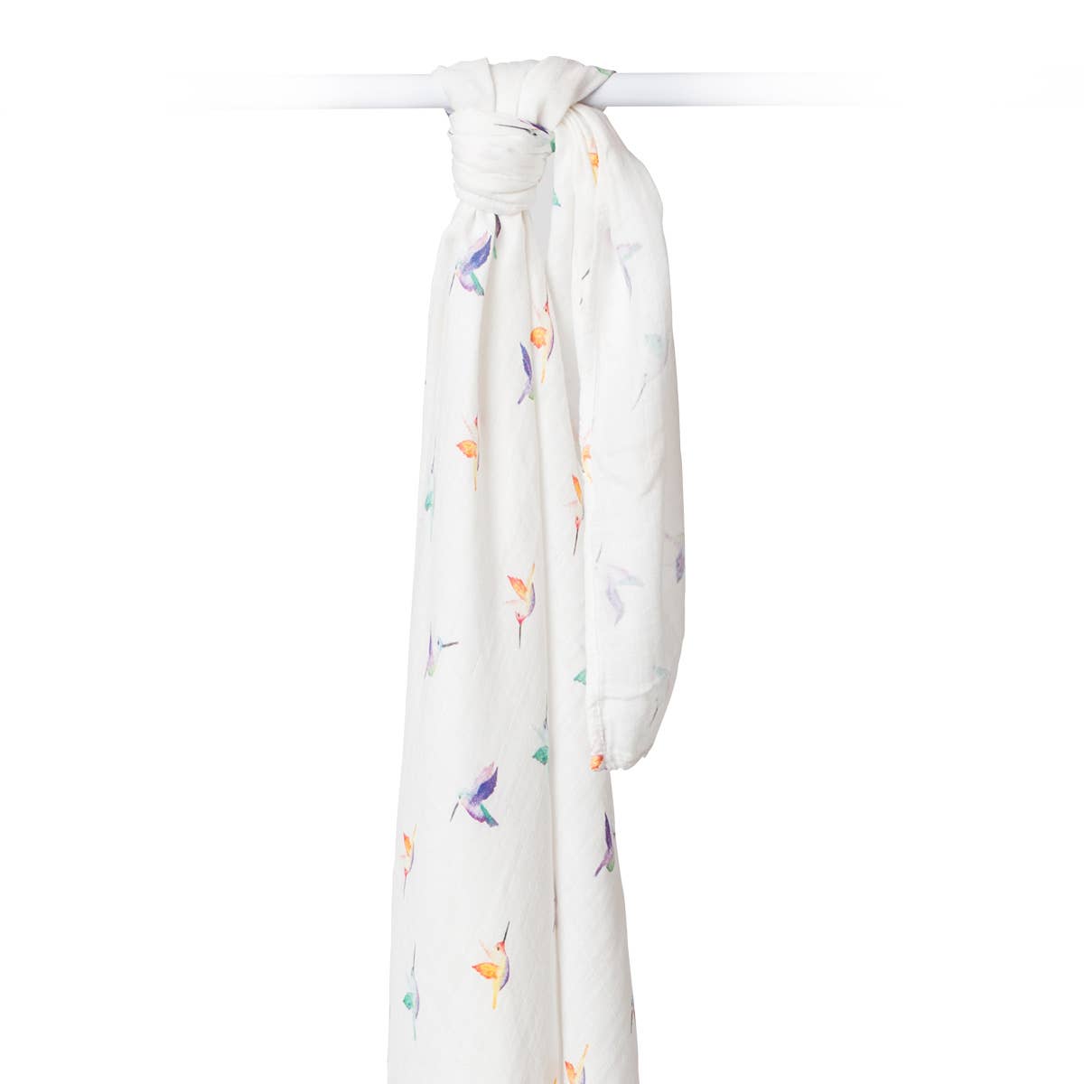 Deluxe Bamboo Swaddle - Hummingbird