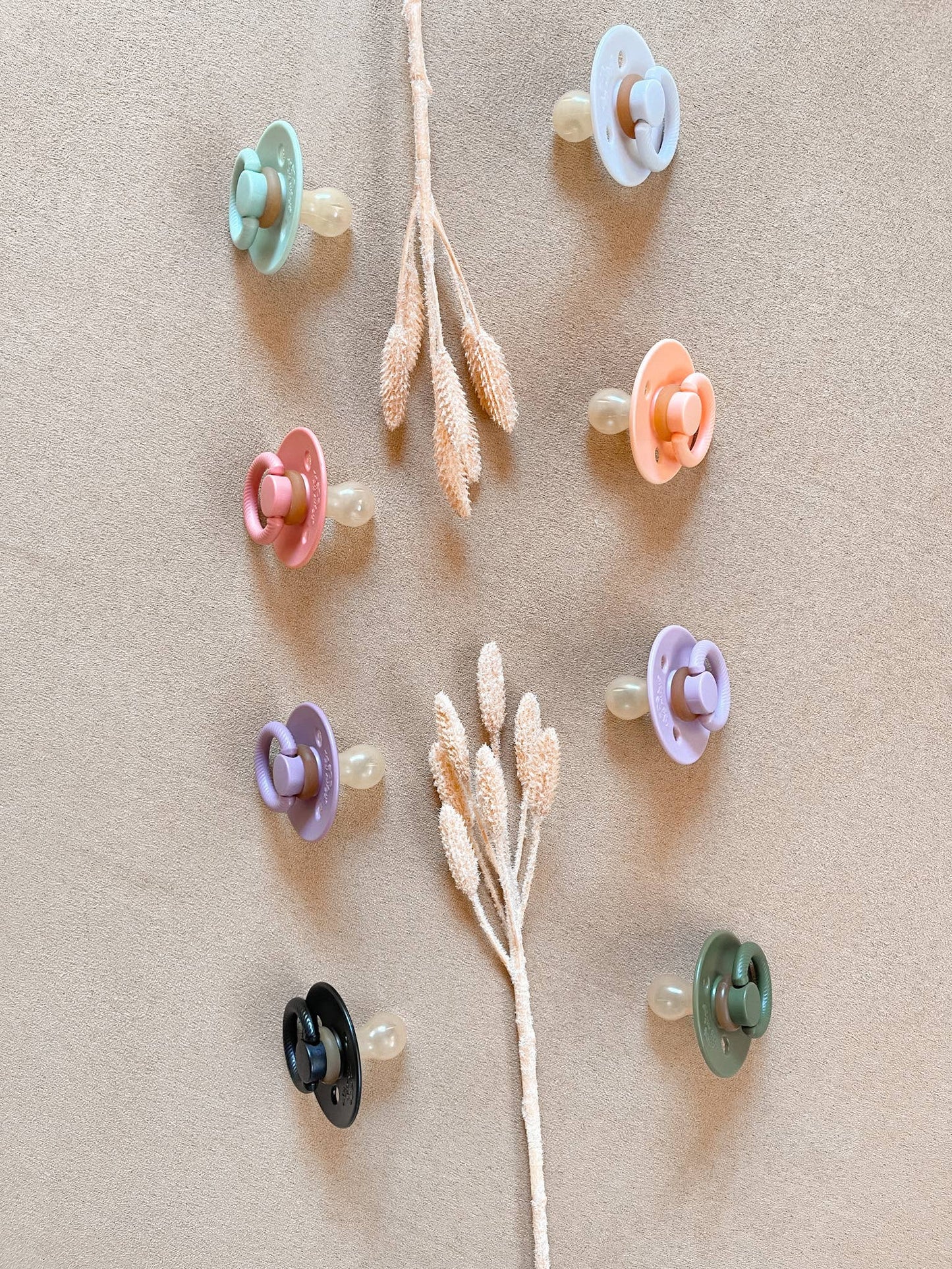 Itzy Soother™ Natural Rubber Paci Sets: Harbor + Coast 0-6m
