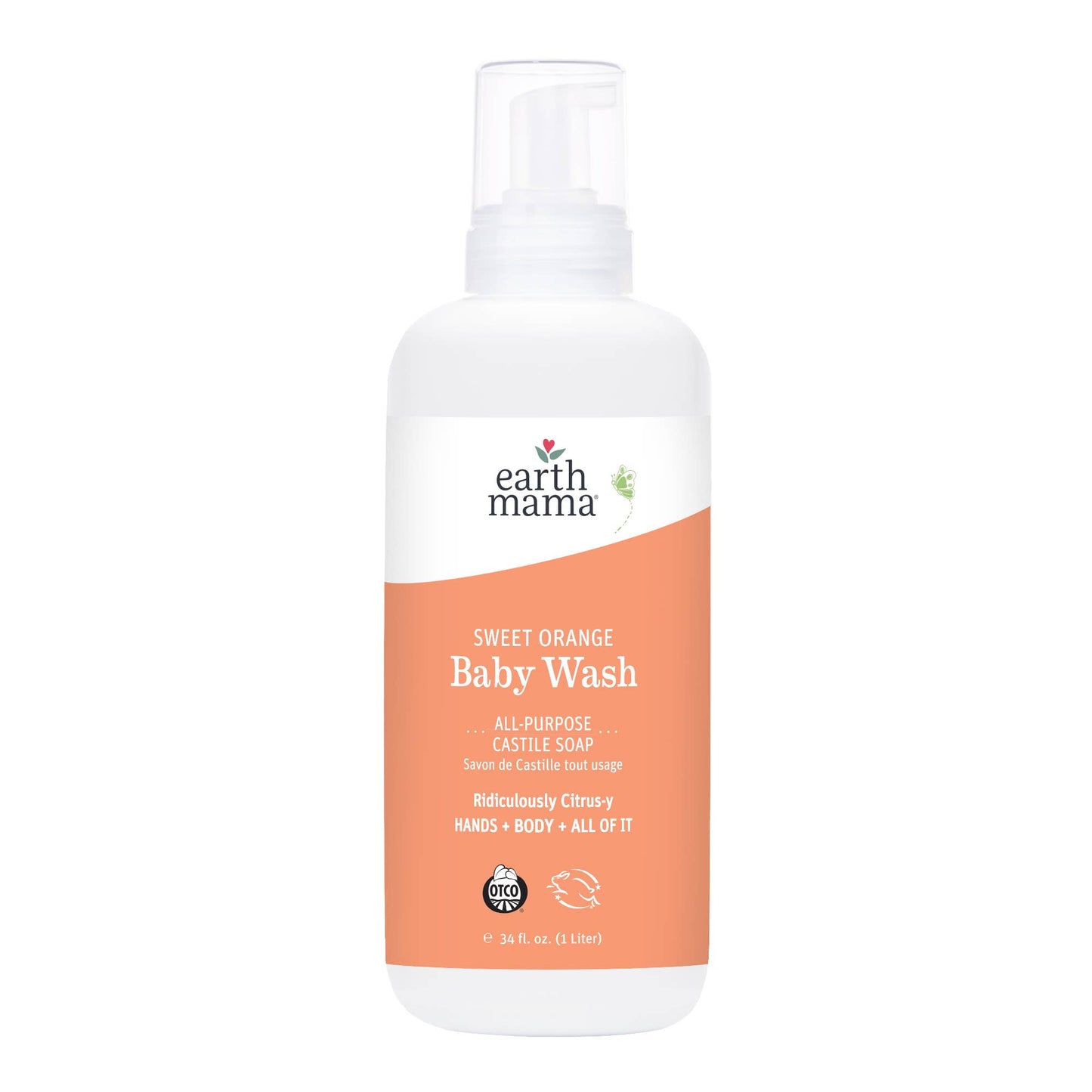 Sweet Orange Baby Wash: 5.3 fl. oz. (160 ml)