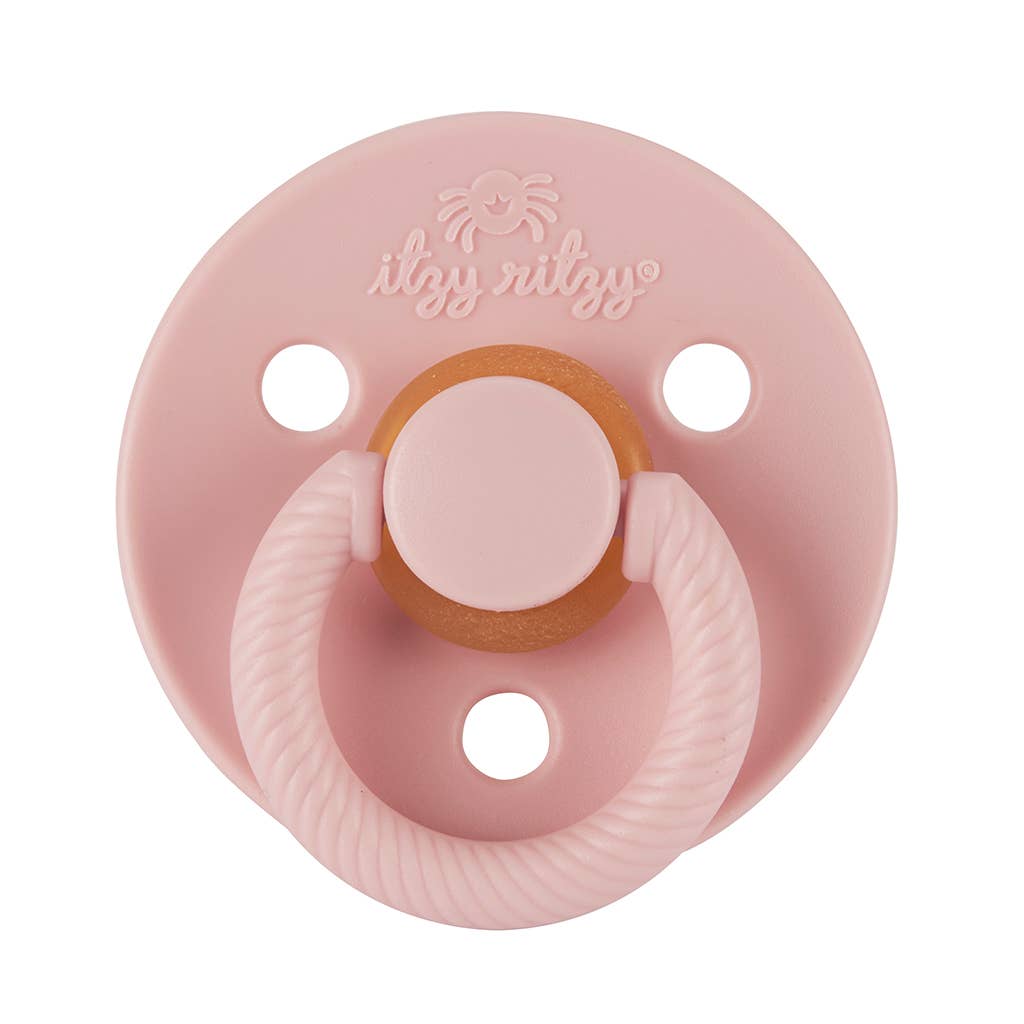 Itzy Soother™ Natural Rubber Paci Sets: Harbor + Coast 0-6m