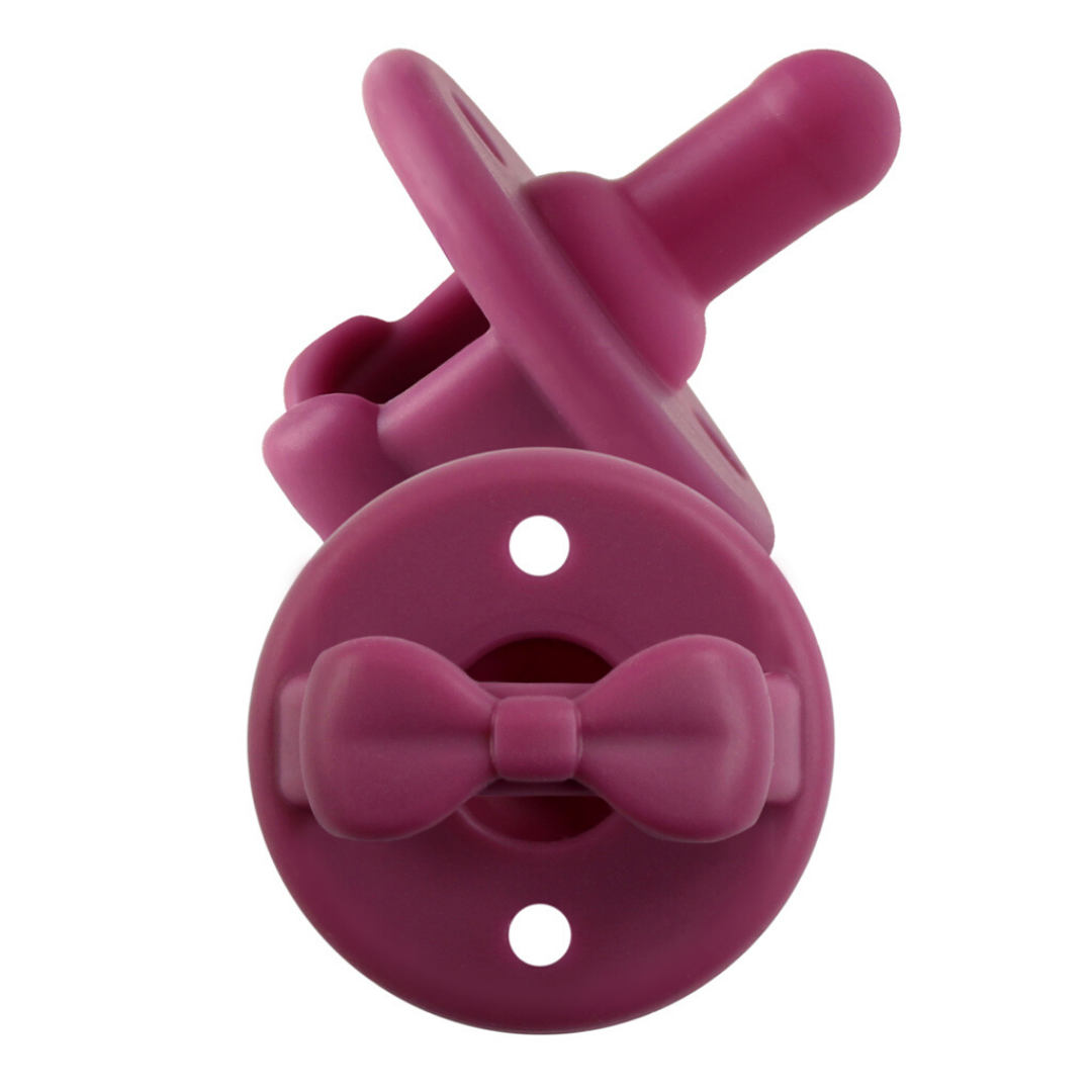 Sweetie Soother™ Pacifier Sets (2-pack): 6-18 M Pink Bows