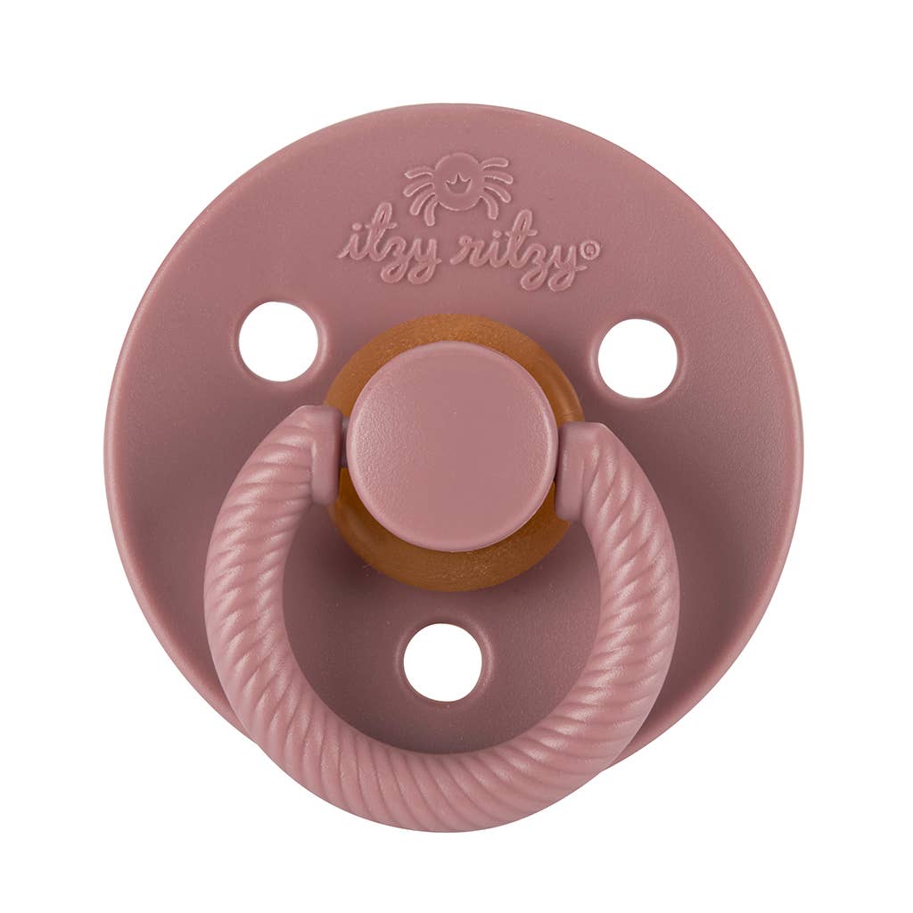 Itzy Soother™ Natural Rubber Paci Sets: Harbor + Coast 0-6m