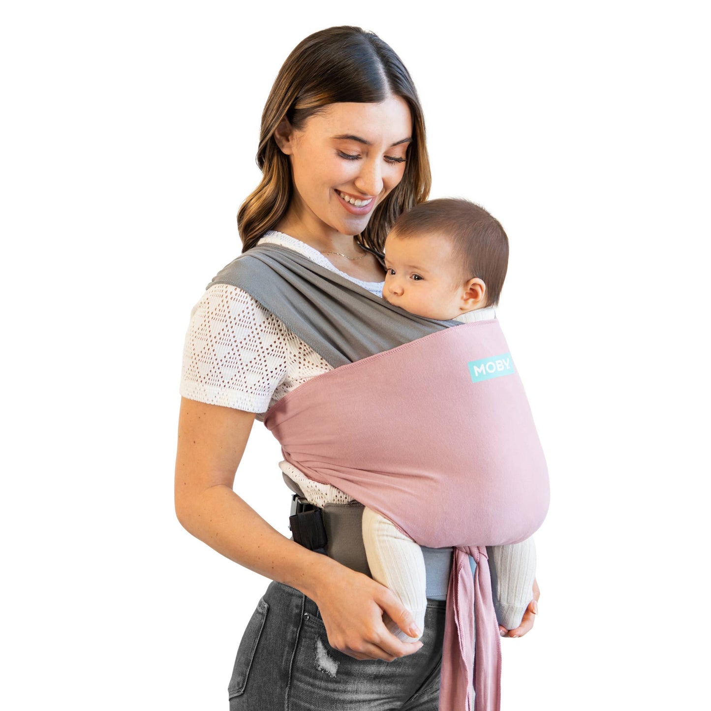 Moby Easy Wrap Dusty Rose