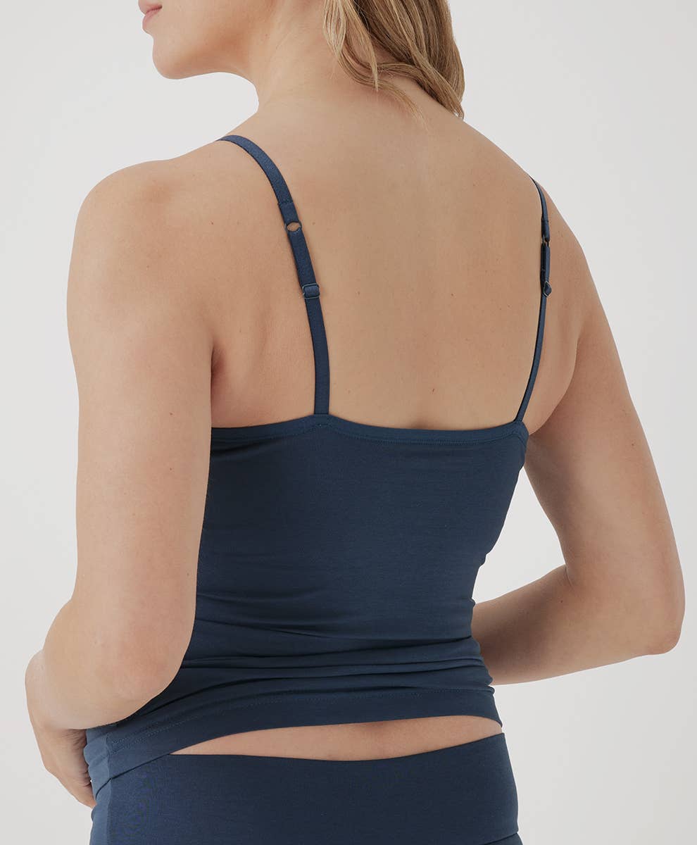 Women's Maternity Nursing Camisole: French Navy / Medium