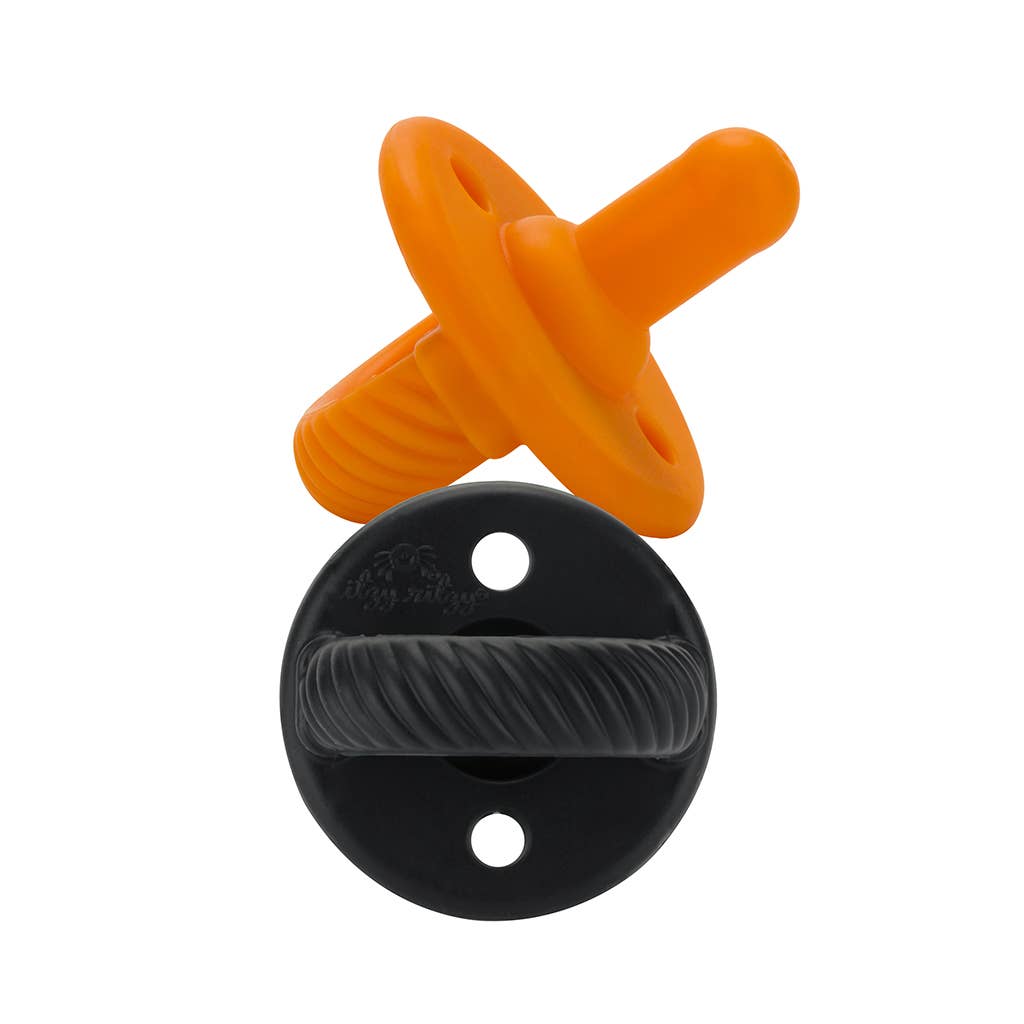 Sweetie Soother™ Pacifier Sets (2-pack): 6-18M Toast + Buttercream