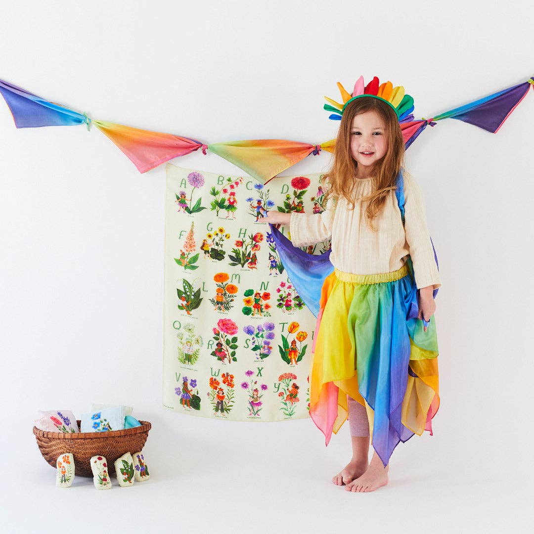 Stuffed Flower Fairies Set of 4