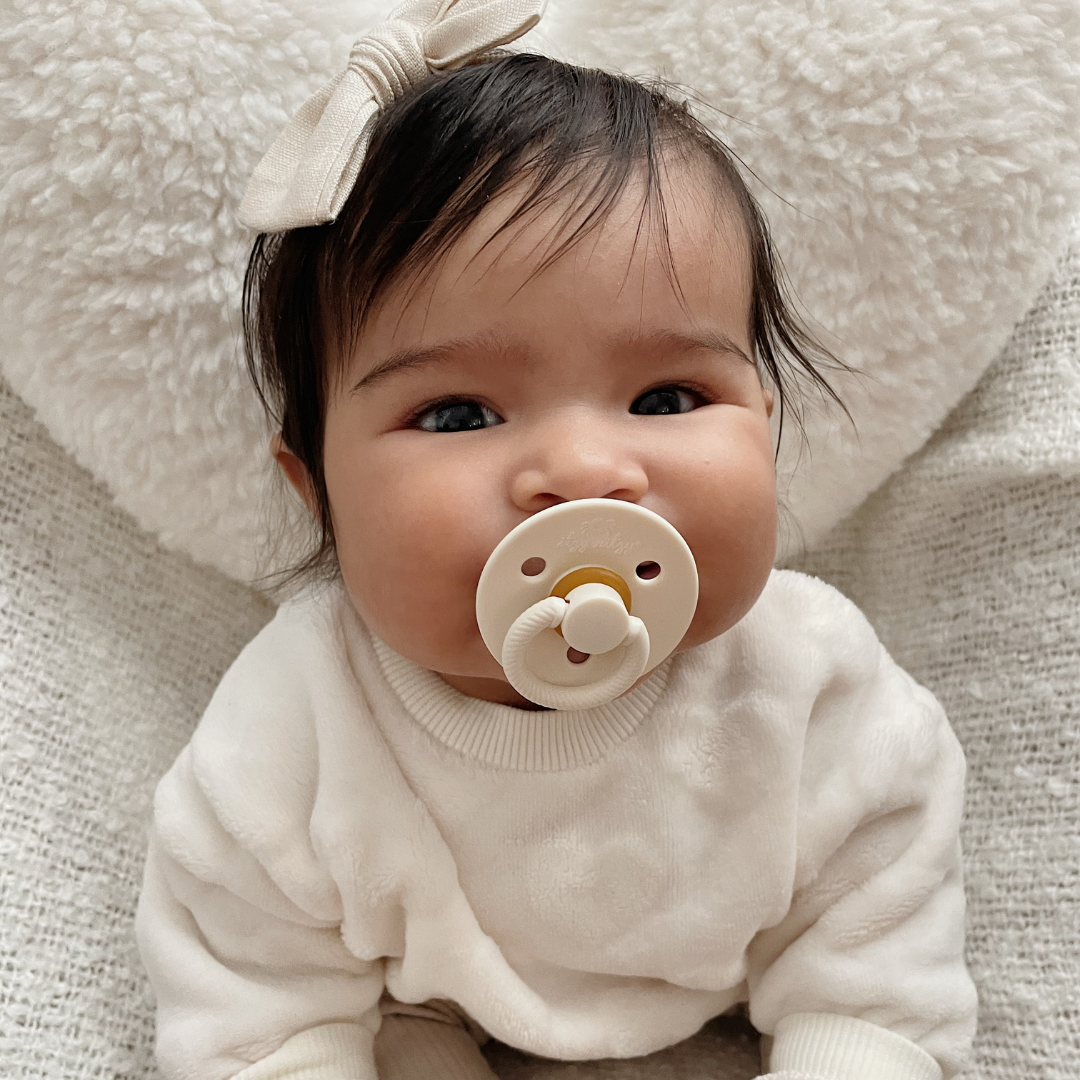 Itzy Soother™ Natural Rubber Paci Sets: Harbor + Coast 0-6m