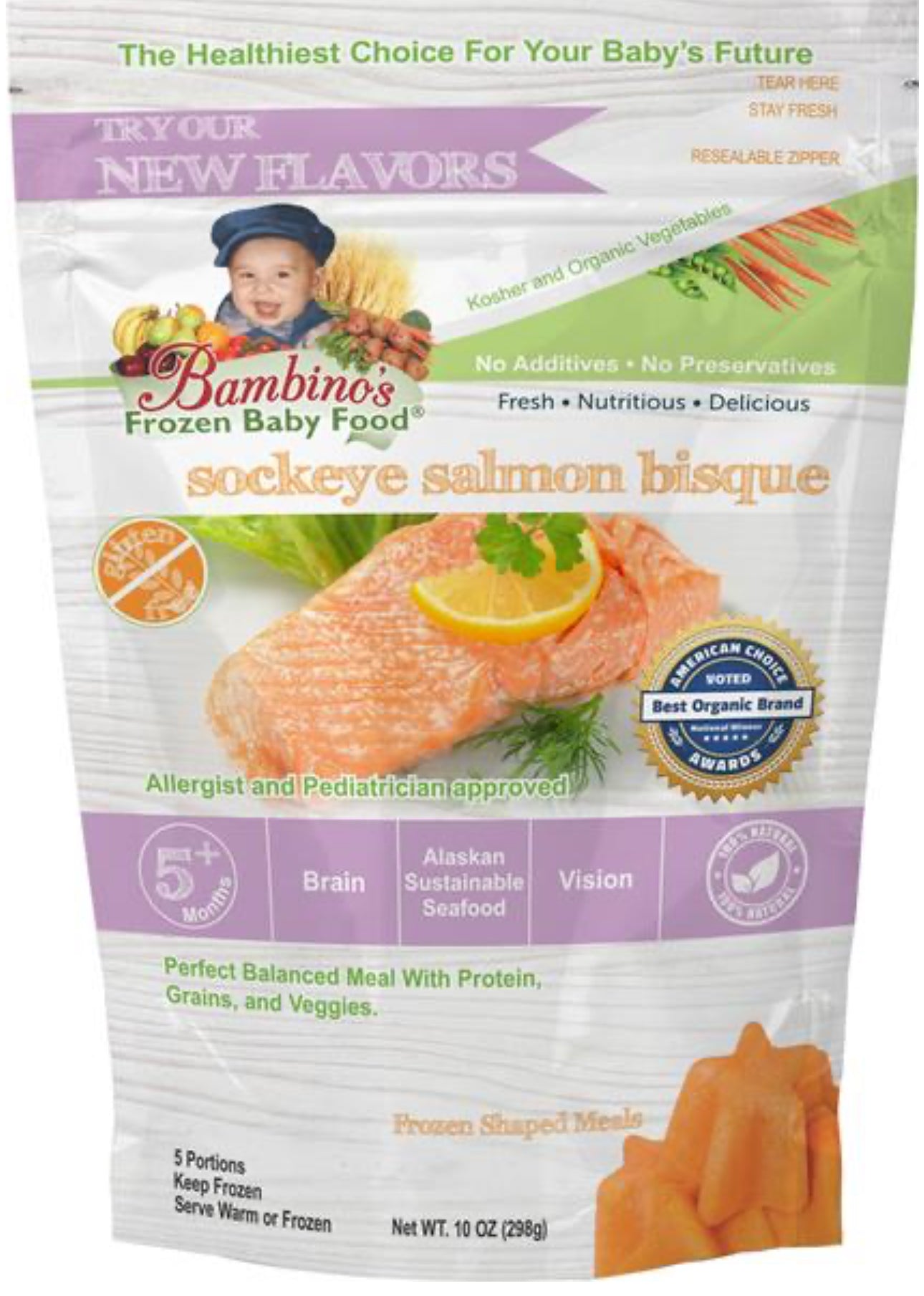 Sockeye Salmon Bisque