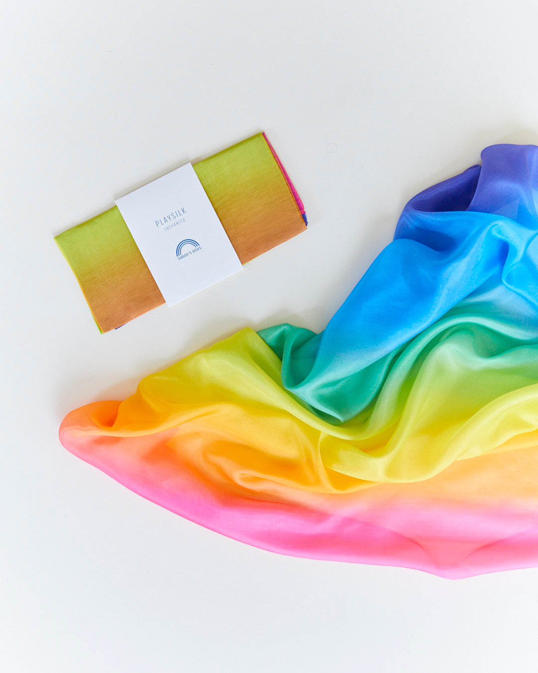 Enchanted Mini Playsilks- Rainbow