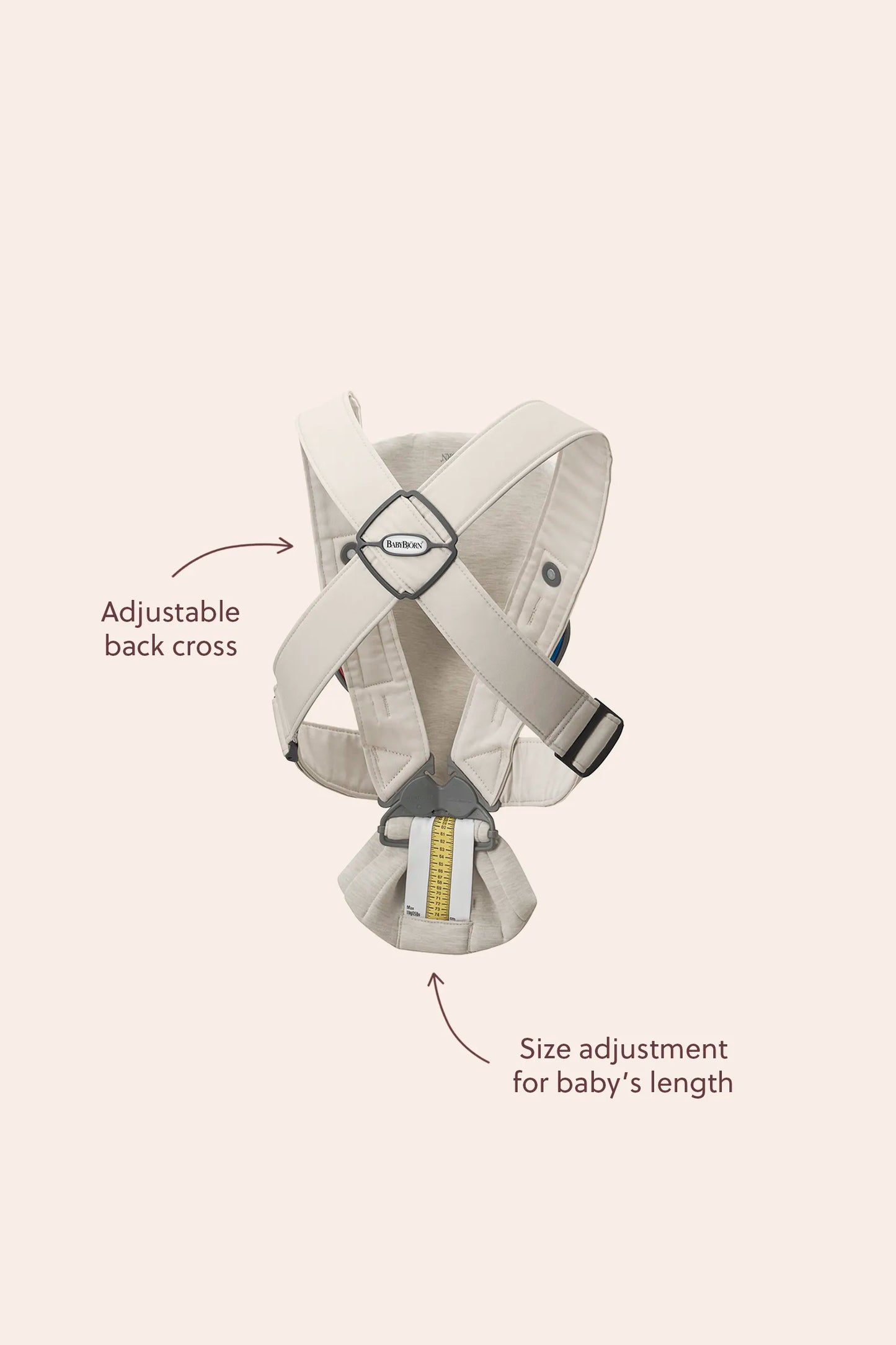 BABY CARRIER MINI IN WOVEN- Vintage Indigo