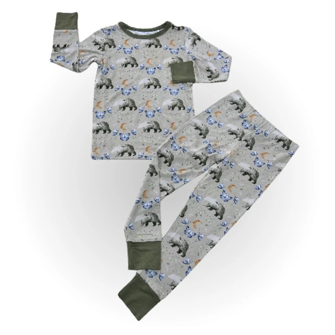 Beary Magical Grow-with-me Zippy/2 Piece PJ