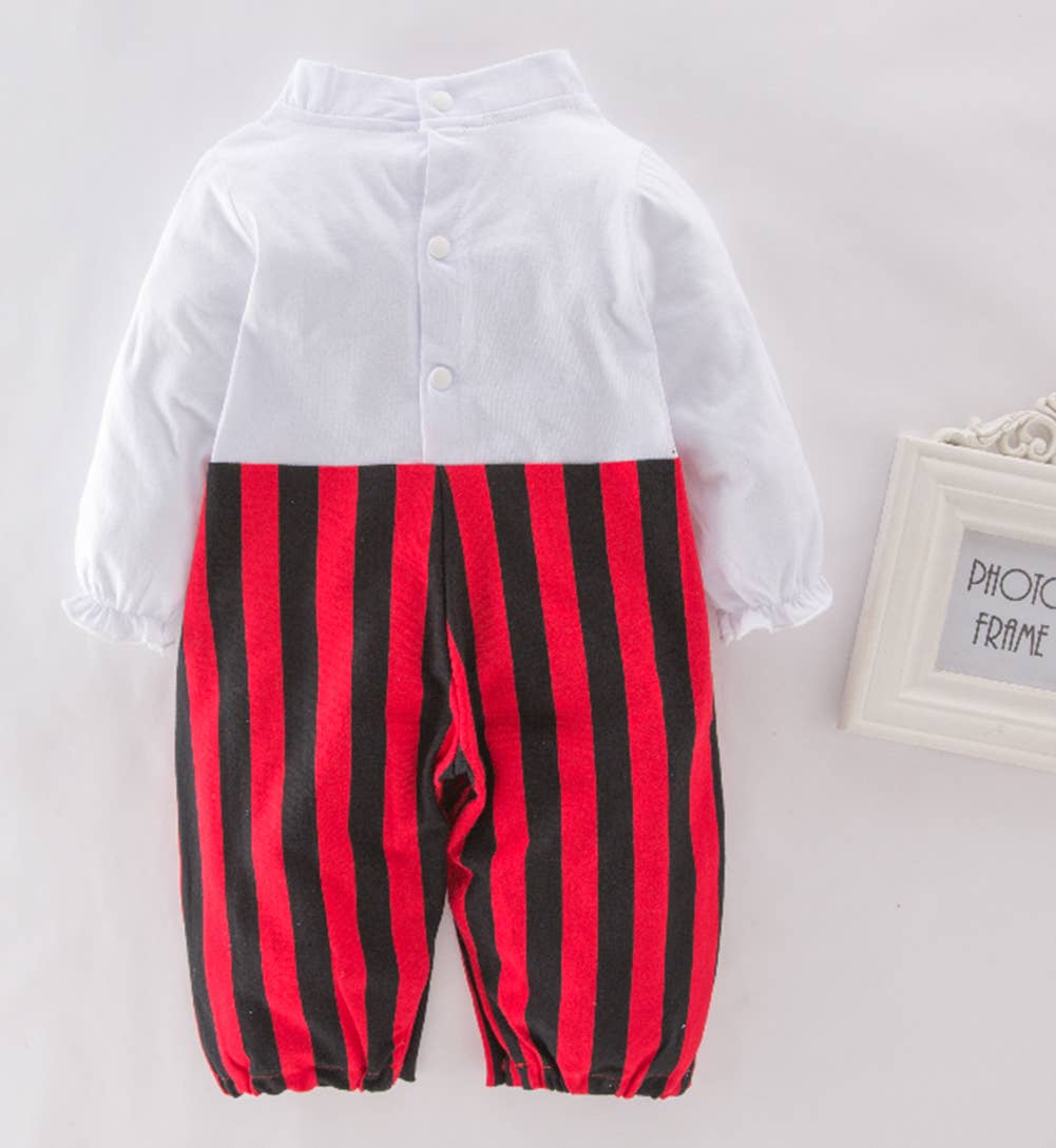 Cap'N Stinker Pirate Halloween Little Boy 4pcs Costume Set: 2-3T