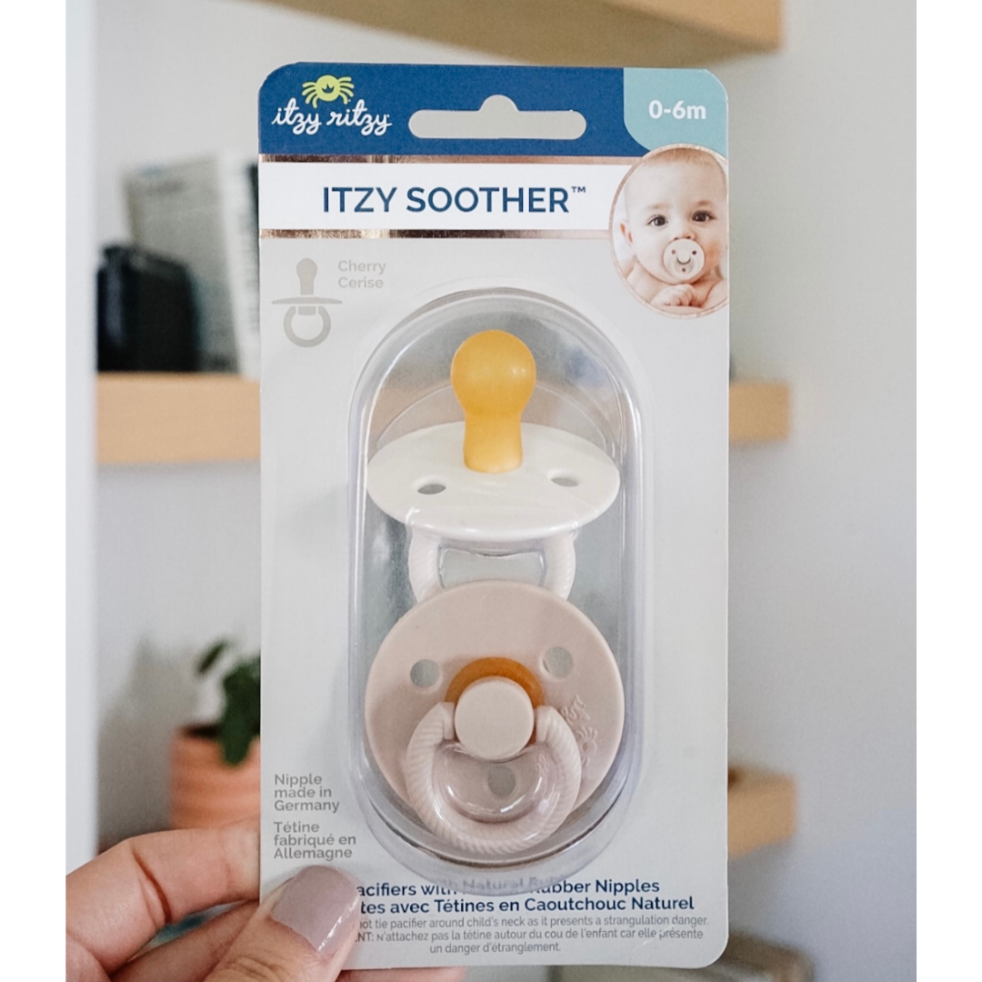 Itzy Soother™ Natural Rubber Paci Sets: Harbor + Coast 6-18 M
