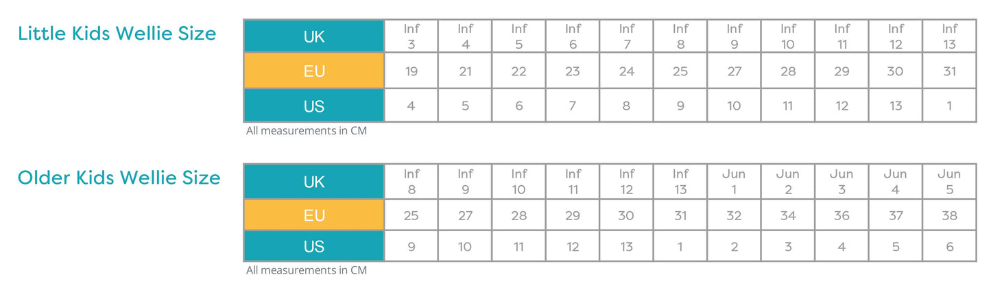 Little Kids Baby Blue Colour-Revealing Wellies: 6 infant