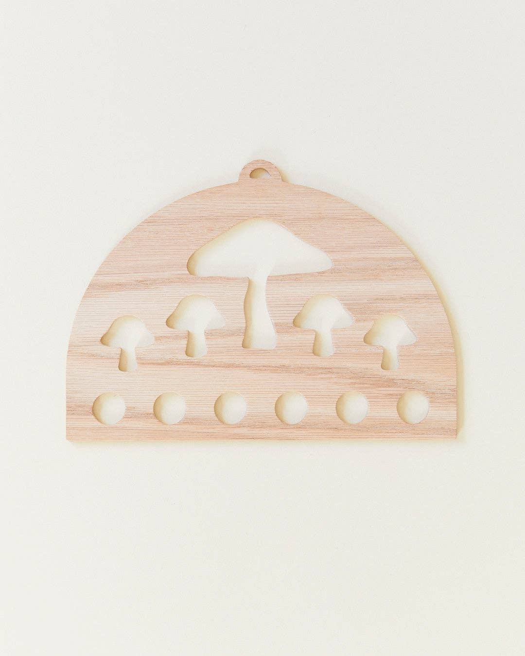 Wooden Mushroom Display for Playsilks, Cloth, Waldorf Toys