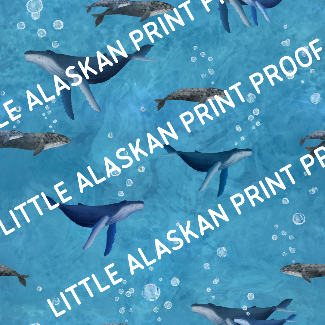 Long Sleeve Pajama Set by Little Alaskan | Whale Watching Season: 6