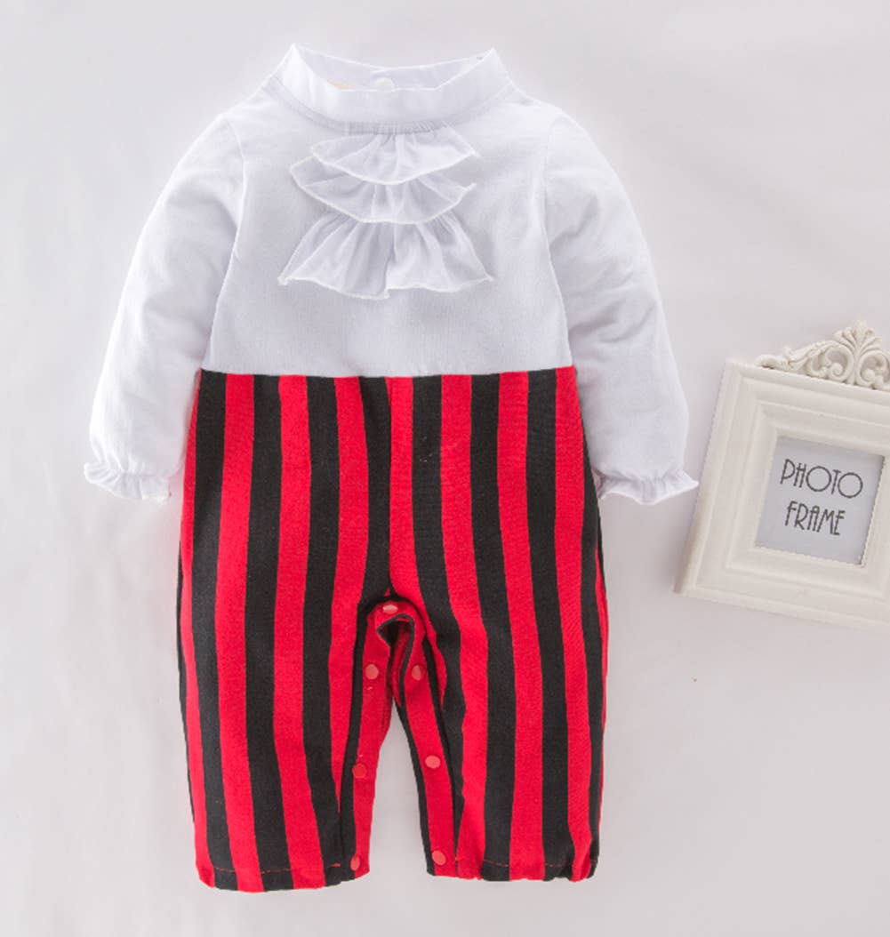 Cap'N Stinker Pirate Halloween Little Boy 4pcs Costume Set: 18-24M