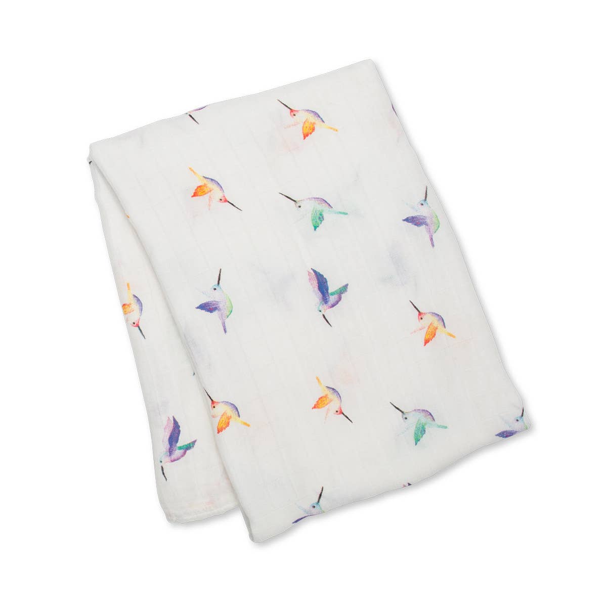Deluxe Bamboo Swaddle - Hummingbird