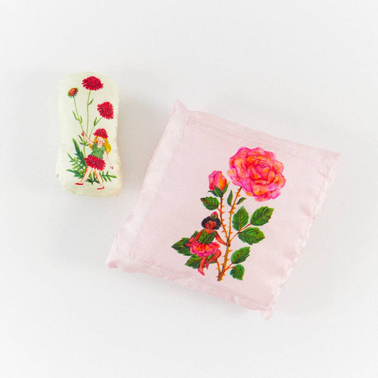 Pink Tooth Fairy Pillow & Fairy Set