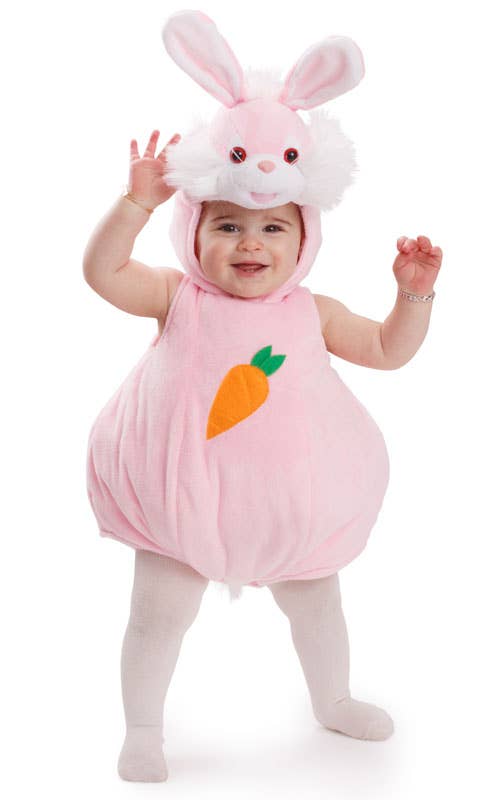 Pink Bunny Rabbit Costume: 0-6 Months
