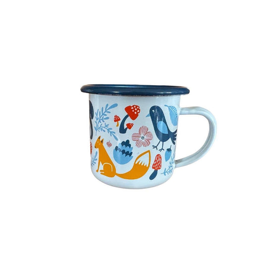Woodland 5 oz Enamel Mug