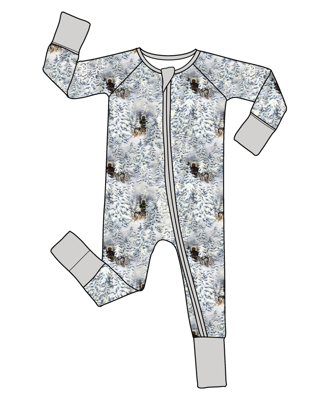 Zippered Romper by Little Alaskan | Mush