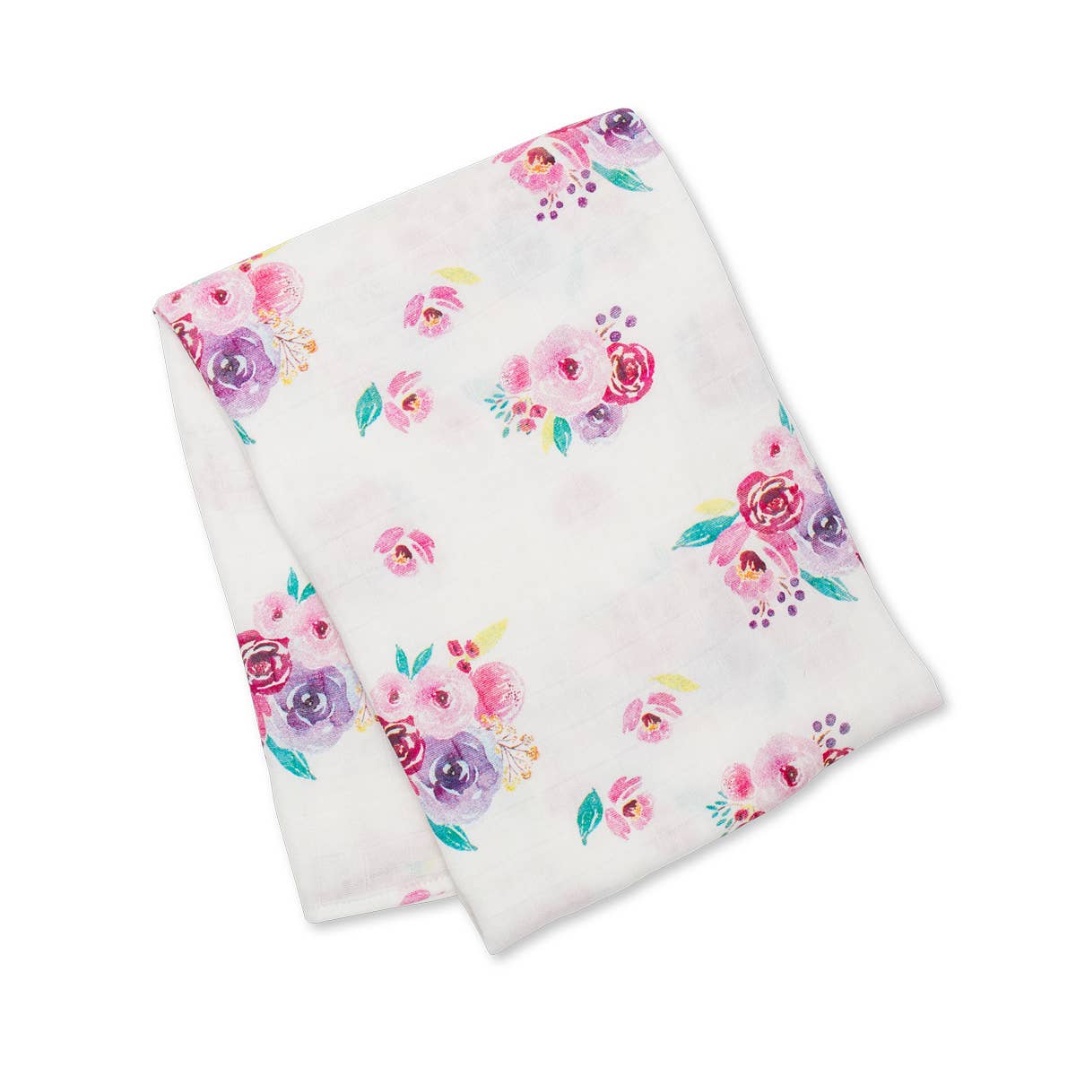 Deluxe Bamboo Swaddle - Posies