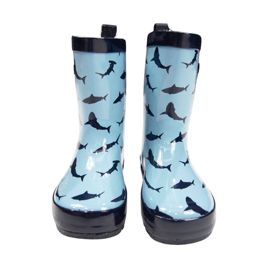 Shark Print Rain Boot: 21