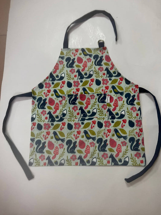 Woodland Cotton Children's Cooking Apron