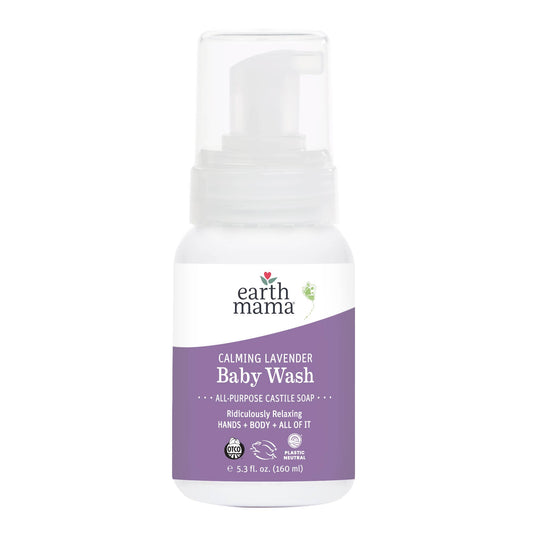 Calming Lavender Castile Baby Wash: 5.3 oz