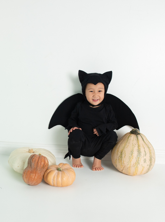 Black Bat Costume: 2/3T