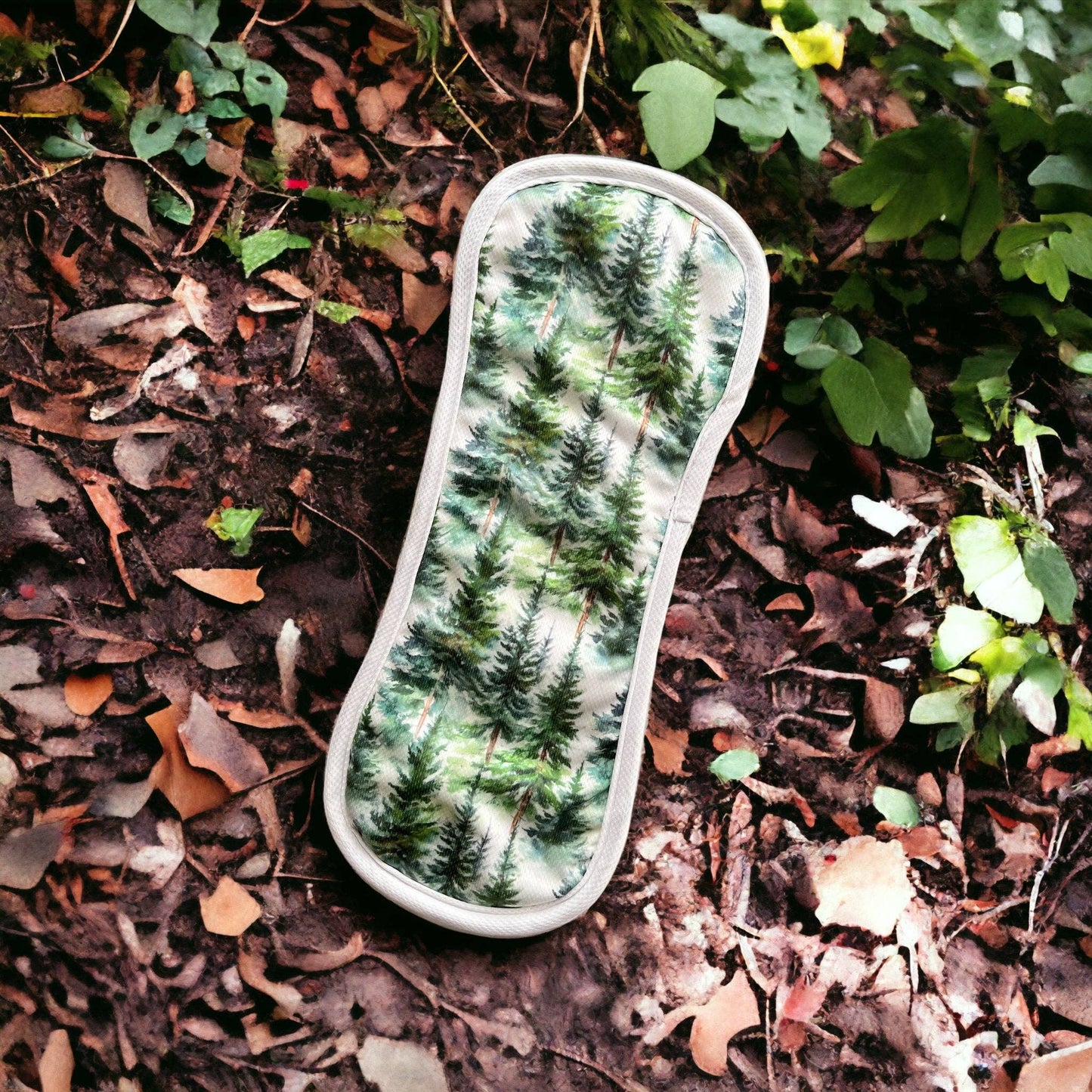 Oos Yadi Inserts - 5 layers of cotton/bamboo blend: Pine cones (13 Inches) 10 Pack