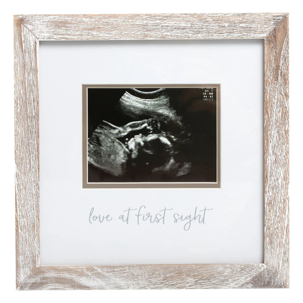 Rustic Sonogram Frame