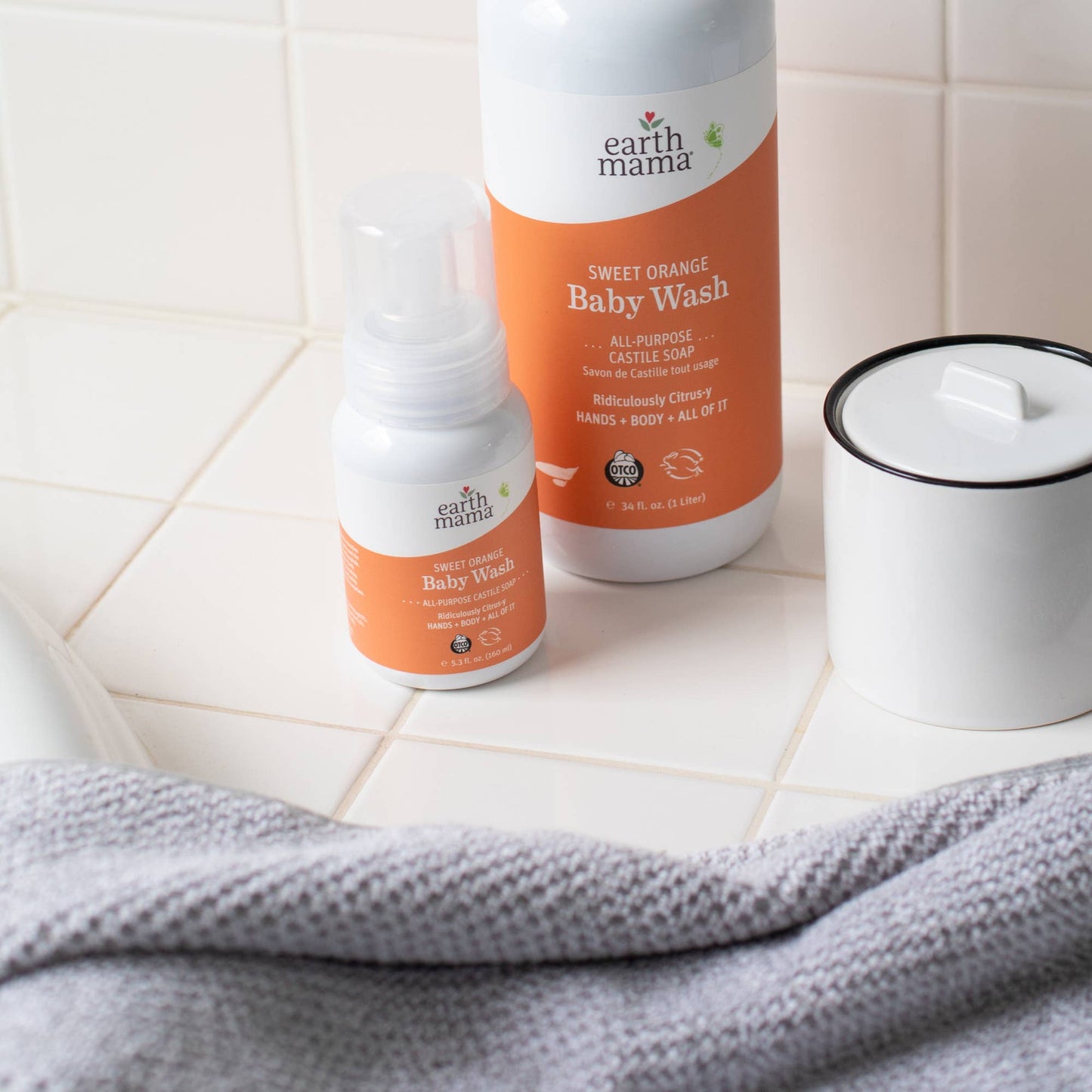 Sweet Orange Baby Wash: 5.3 fl. oz. (160 ml)