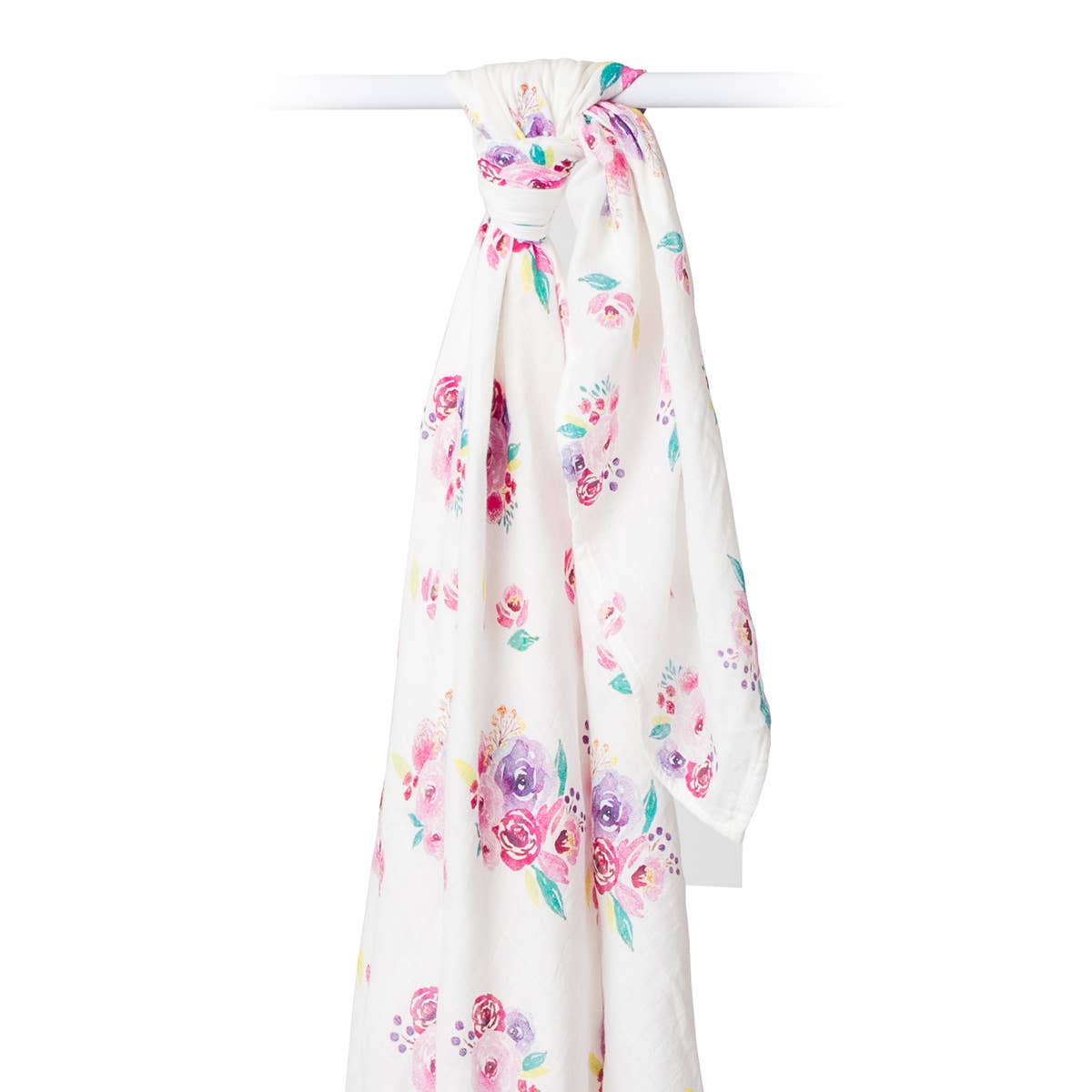 Deluxe Bamboo Swaddle - Posies