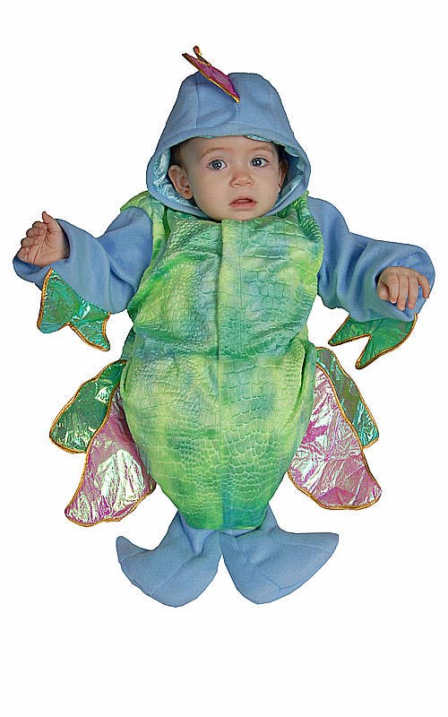 Infant Iridescent Fish Costume: 0-12 Mo