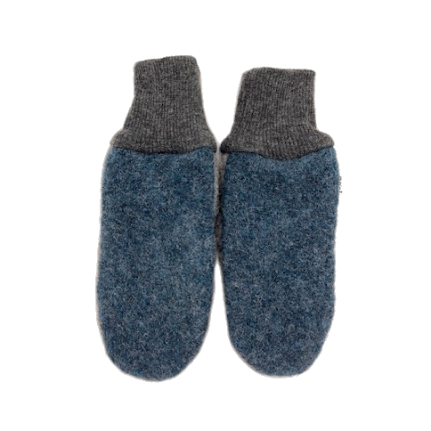Kids wool mittens: 2-4 T / Moonstone